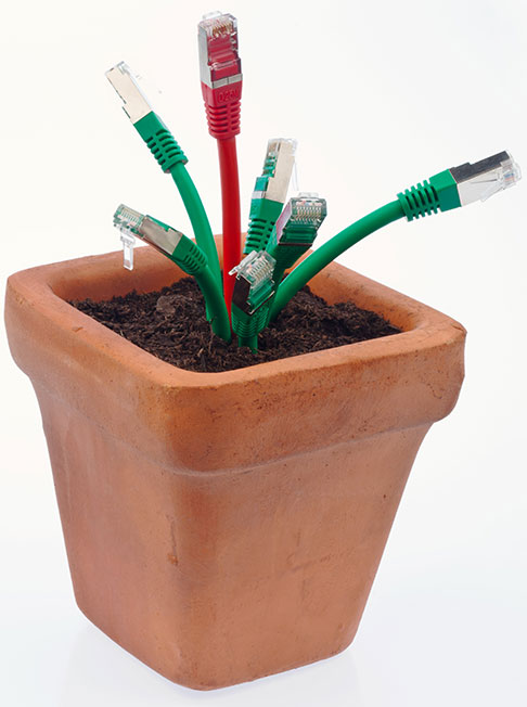 cable-flowerpot